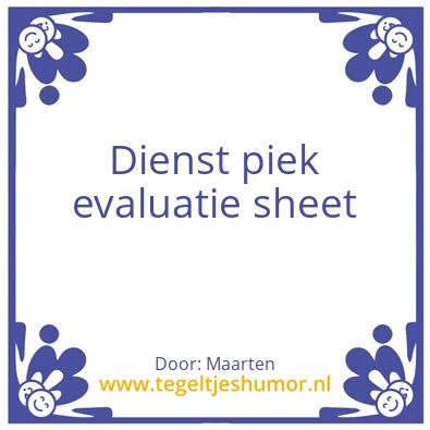 Tegeltje: DPSS