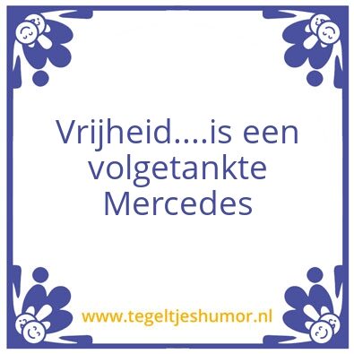 Tegeltje: Vrijheid