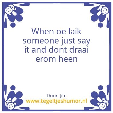 Tegeltje: Jim
