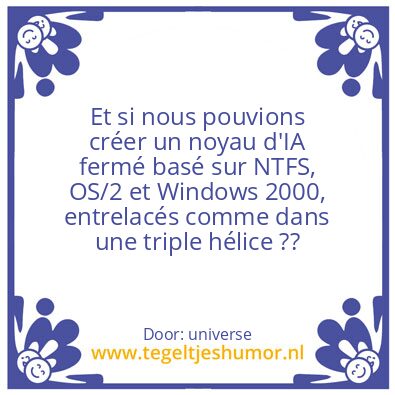 Tegeltje: Universe