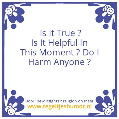 Tegeltje: Questions of Consciousnes ..