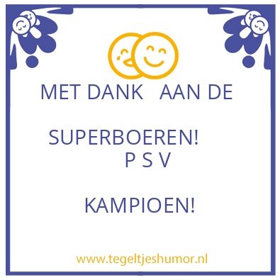 Tegeltje: F O R Z A!