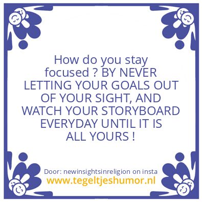 Tegeltje: The Life You Want..