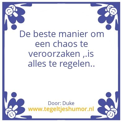 Tegeltje: Tegel