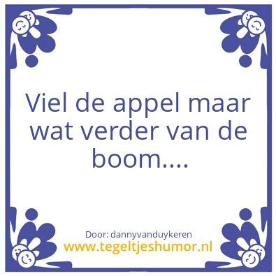 Tegeltje: Tegel