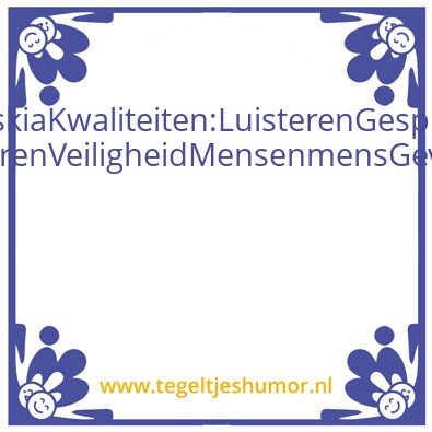 Tegeltje: Saskia