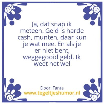 Tegeltje: Wijsheid