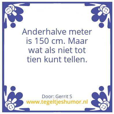 Tegeltje: Ik ben Gerrit