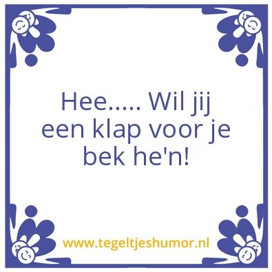 Tegeltje: Twisted