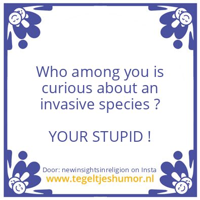 Tegeltje: Who ?