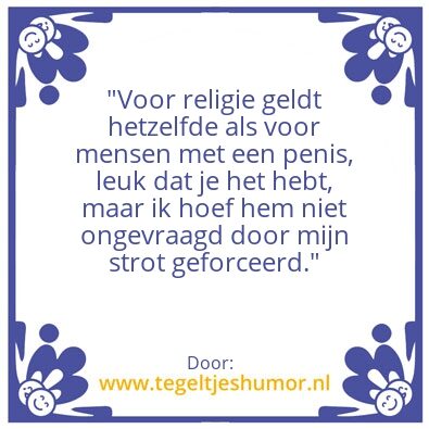 Tegeltje: Tegeltje