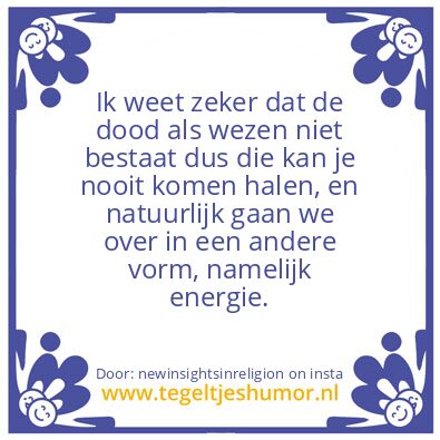 Tegeltje: Zekerheid ?