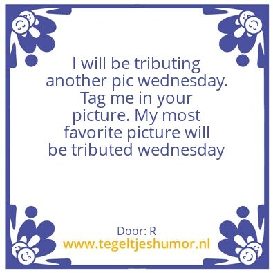 Tegeltje: T
