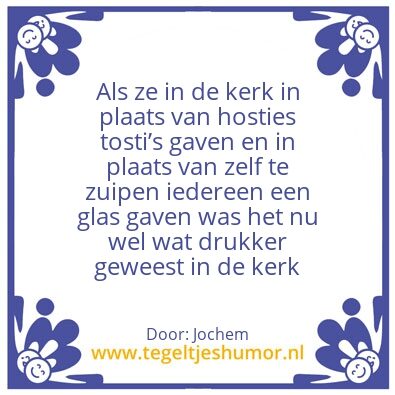 Tegeltje: .