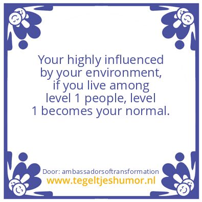 Tegeltje: highly influenced