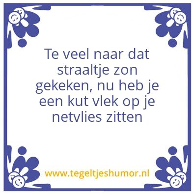 Tegeltje: Kutzooi