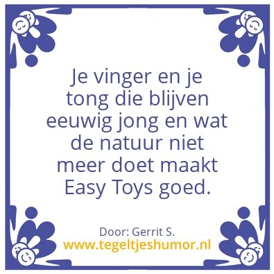 Tegeltje: Ik ben Gerrit.