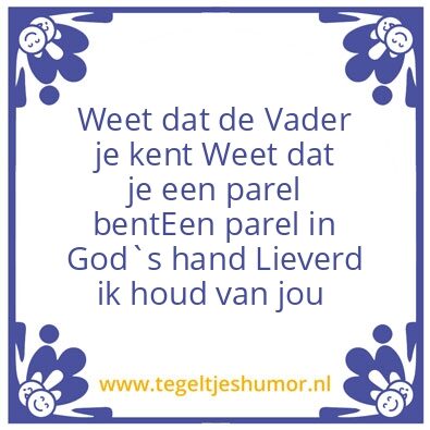 Tegeltje: Parek