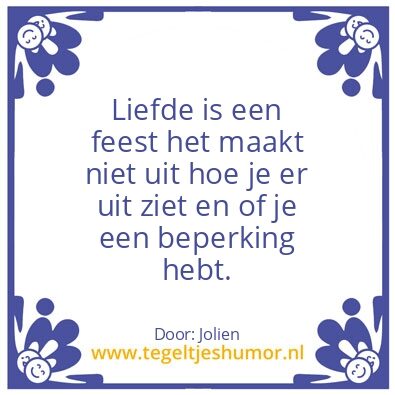 Tegeltje: Feest