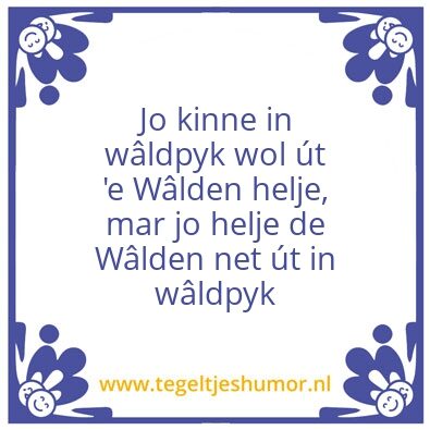 Tegeltje: Mijn tegel