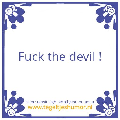 Tegeltje: My Life = My Rules !