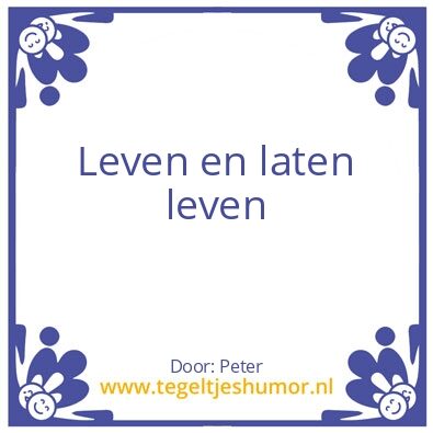 Tegeltje: Toekomst