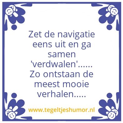 Tegeltje: Tegelcadeautje oor Jaap Roskam