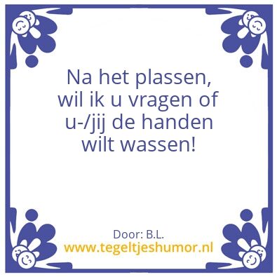 Tegeltje: NP