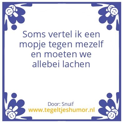 Tegeltje: Zo is dat