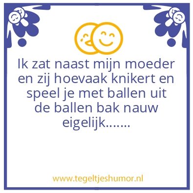 Tegeltje: Je moeder