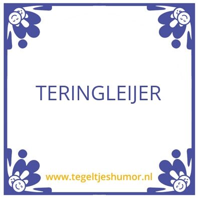 Tegeltje: eddie de clown