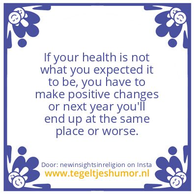 Tegeltje: Some people …