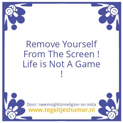 Tegeltje: Now You Know