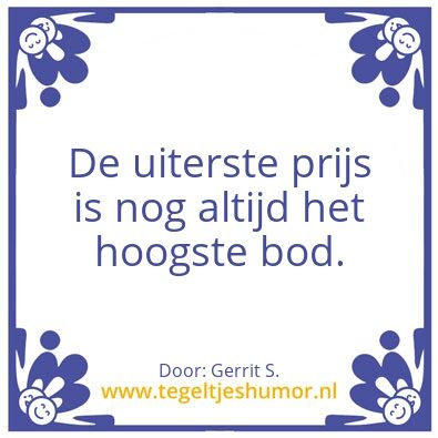 Tegeltje: Ik ben Gerrit.
