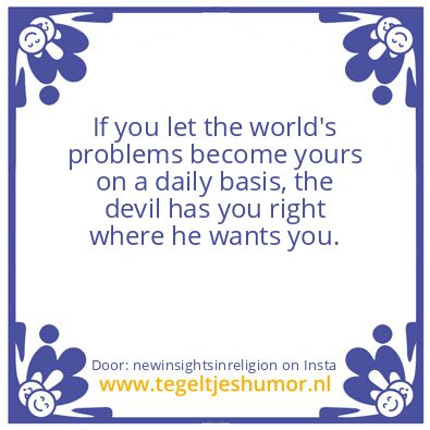 Tegeltje: If you let…
