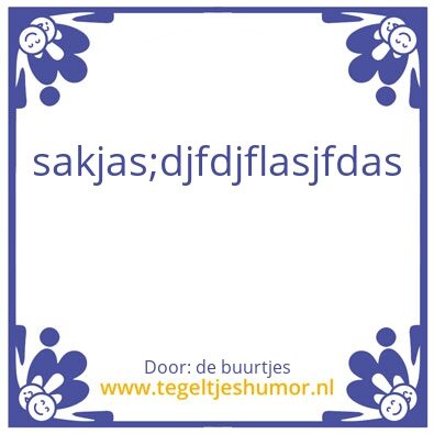Tegeltje: Kerin A