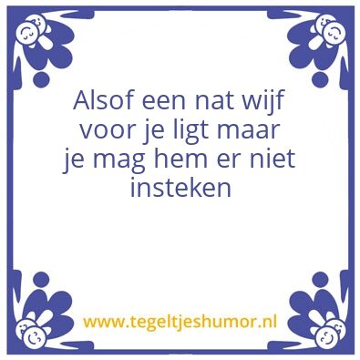 Tegeltje: Wijsheid van Bart