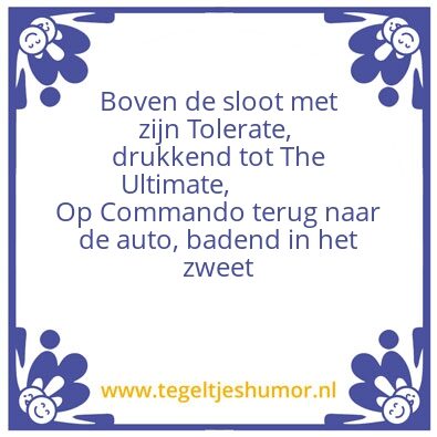 Tegeltje: Gedicht3