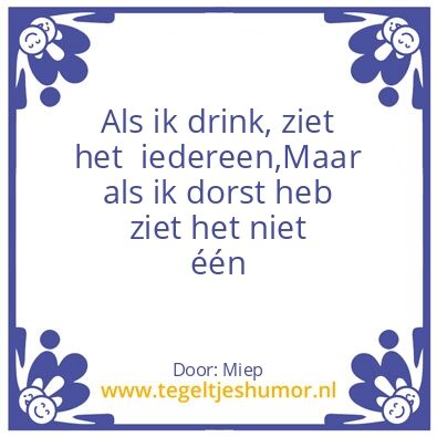 Tegeltje: streekhumor
