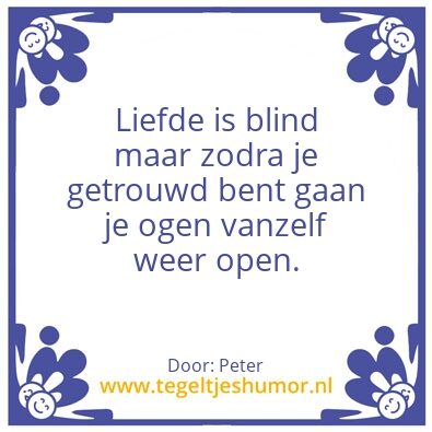 Tegeltje: Liefde