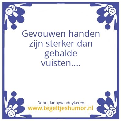 Tegeltje: Tegel