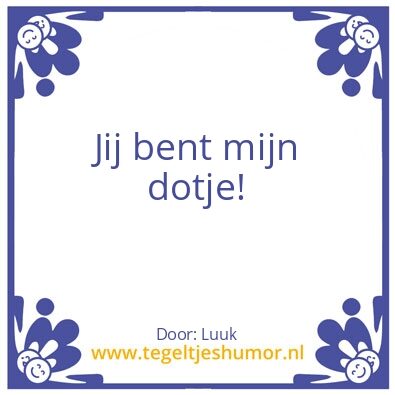 Tegeltje: Test