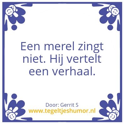 Tegeltje: Ik ben Gerrit
