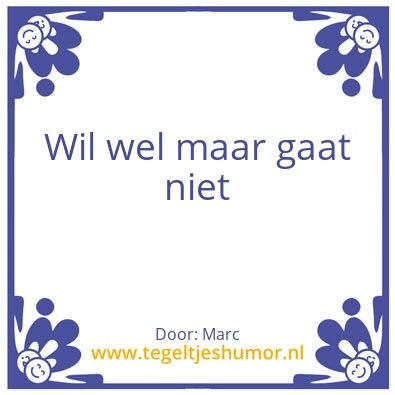 Tegeltje: Marc