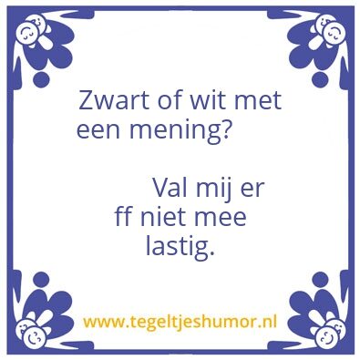 Tegeltje: Rood