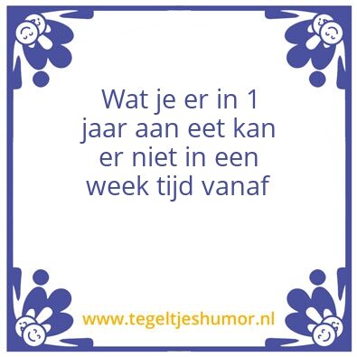 Tegeltje: Tegel