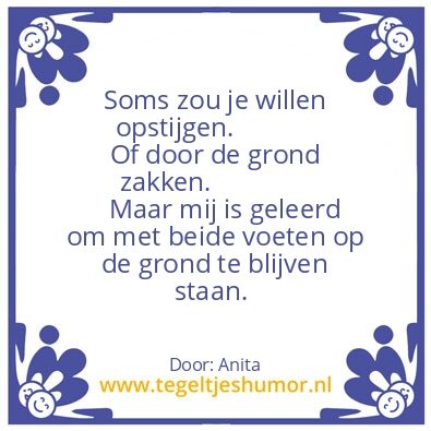 Tegeltje: Realistisch