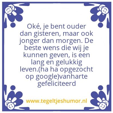 Tegeltje: jan en annelies