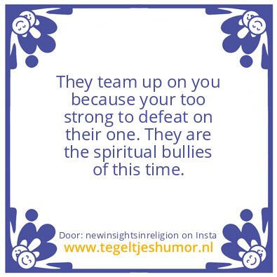 Tegeltje: Now i know