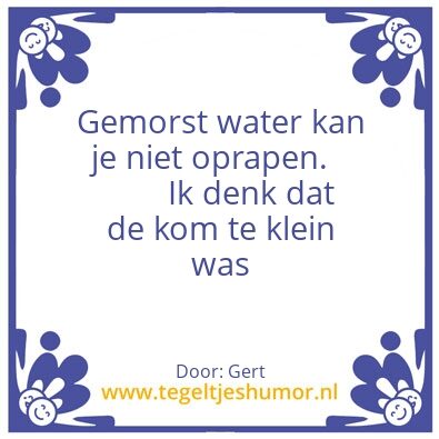 Tegeltje: Tegeltjes wijsheid